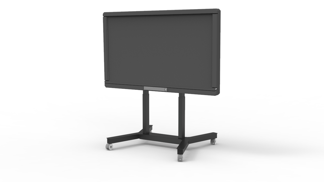 Monitorständer der auch als Touchtisch oder Wanddisplay genutzt werden kann
