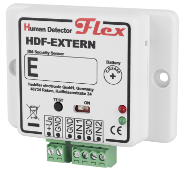 Human Detector Flex - Alarmmodul für externe Sensoren